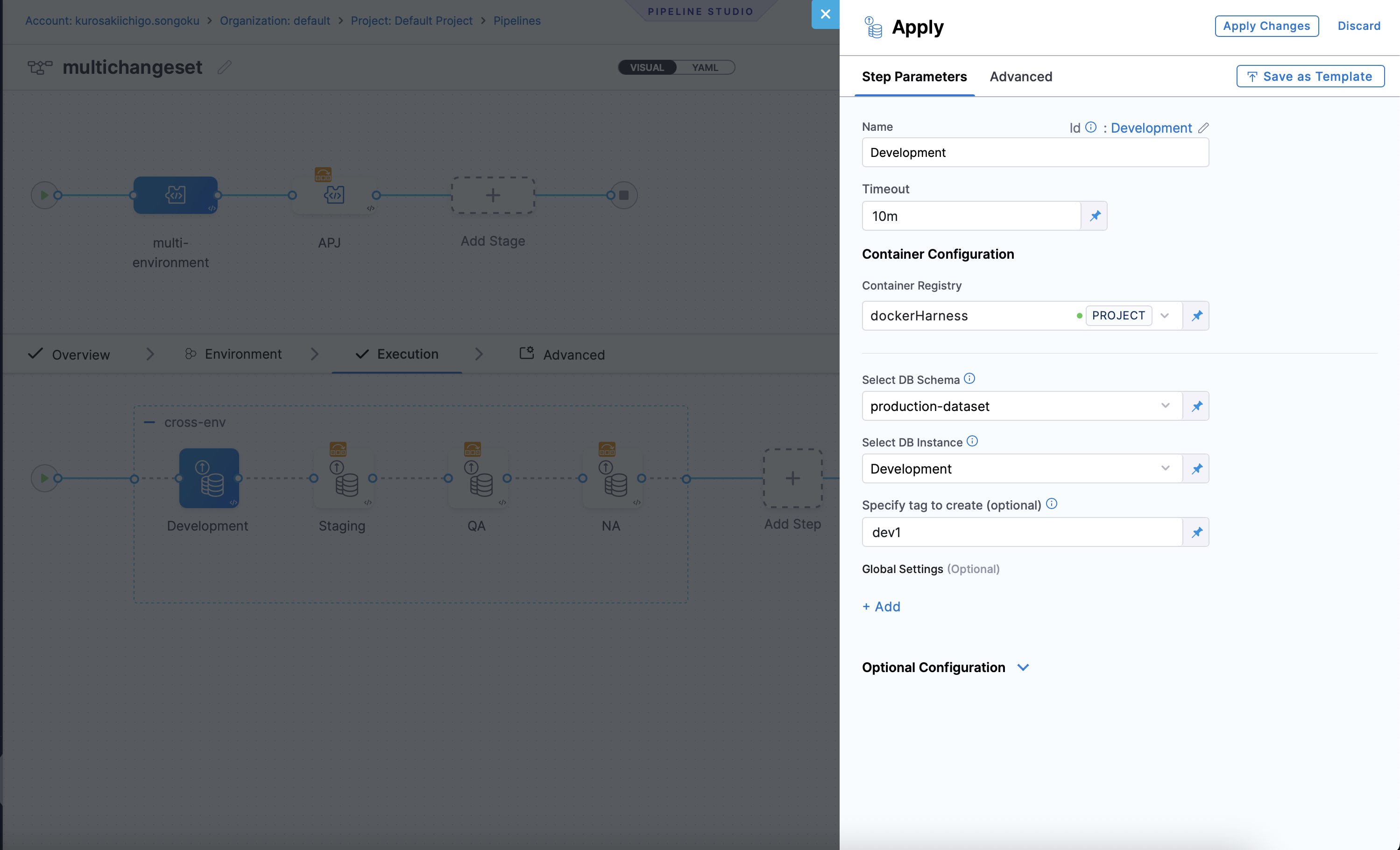 Multiple Environments