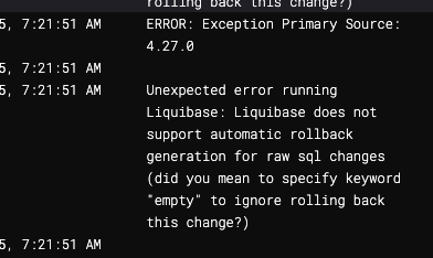 rollback-error-sql
